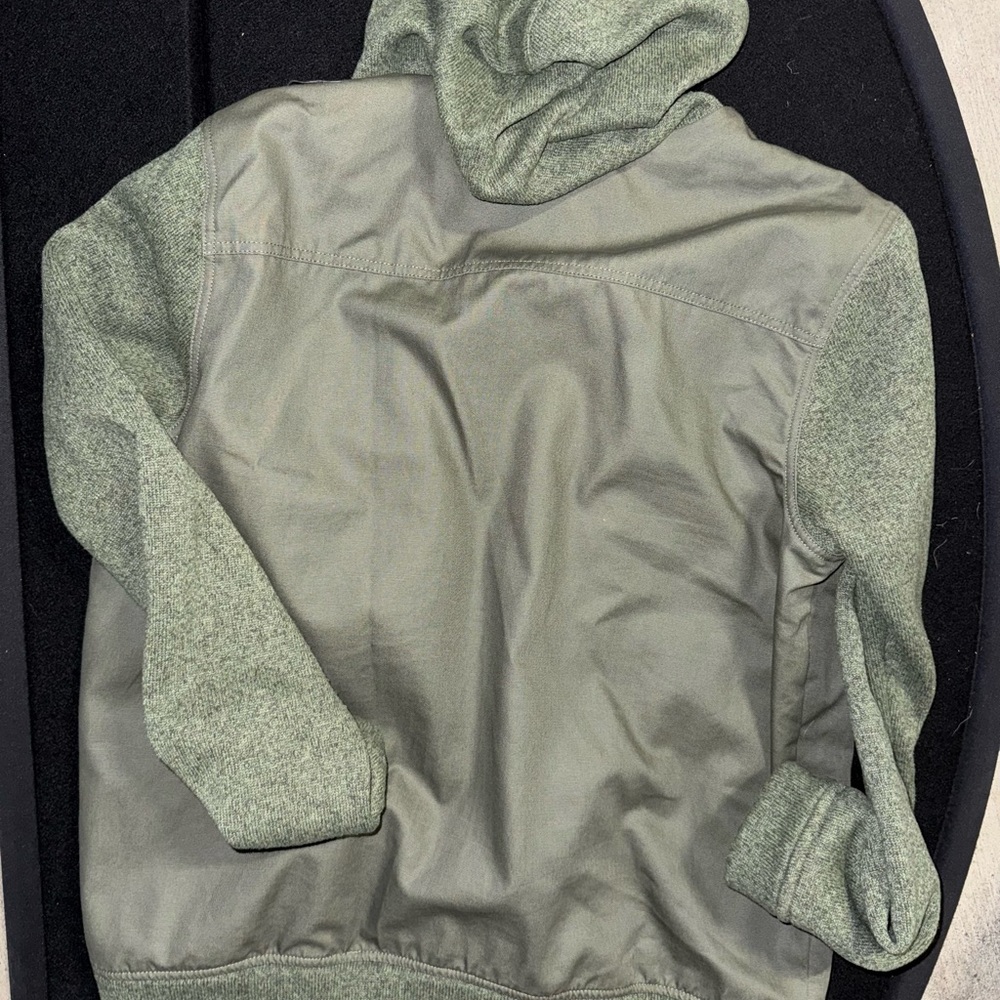 Patagonia Olive Better Sweater Hybrid Hoody Jacket size Large mens - Picture 5 of 5